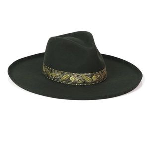 Lack of Color Melodic Fedora in Forest NWT